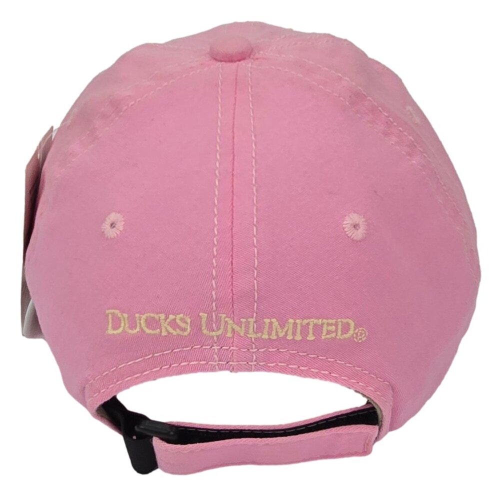Ducks Unlimited‎ Women’s Hat Pink Distressed Ladies Fit Outdoor Cap NEW OSFM - Picture 4 of 7